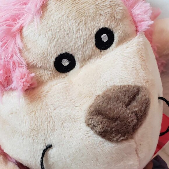 3 Dog Toys - KONG COZIE Plush Rabbit & Lion + ZIPPY PAWS Monkey & Banana Burrow - Picture 3 of 16